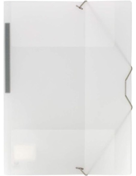 carpeta fº gomas y solapas polipropileno tranlucido